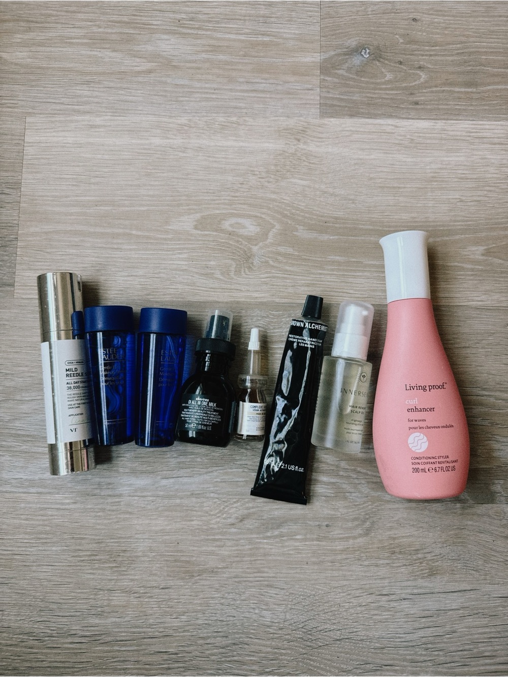 Skincare and Hair set mild needle shot Biologique Recherche Complexe Iribiol